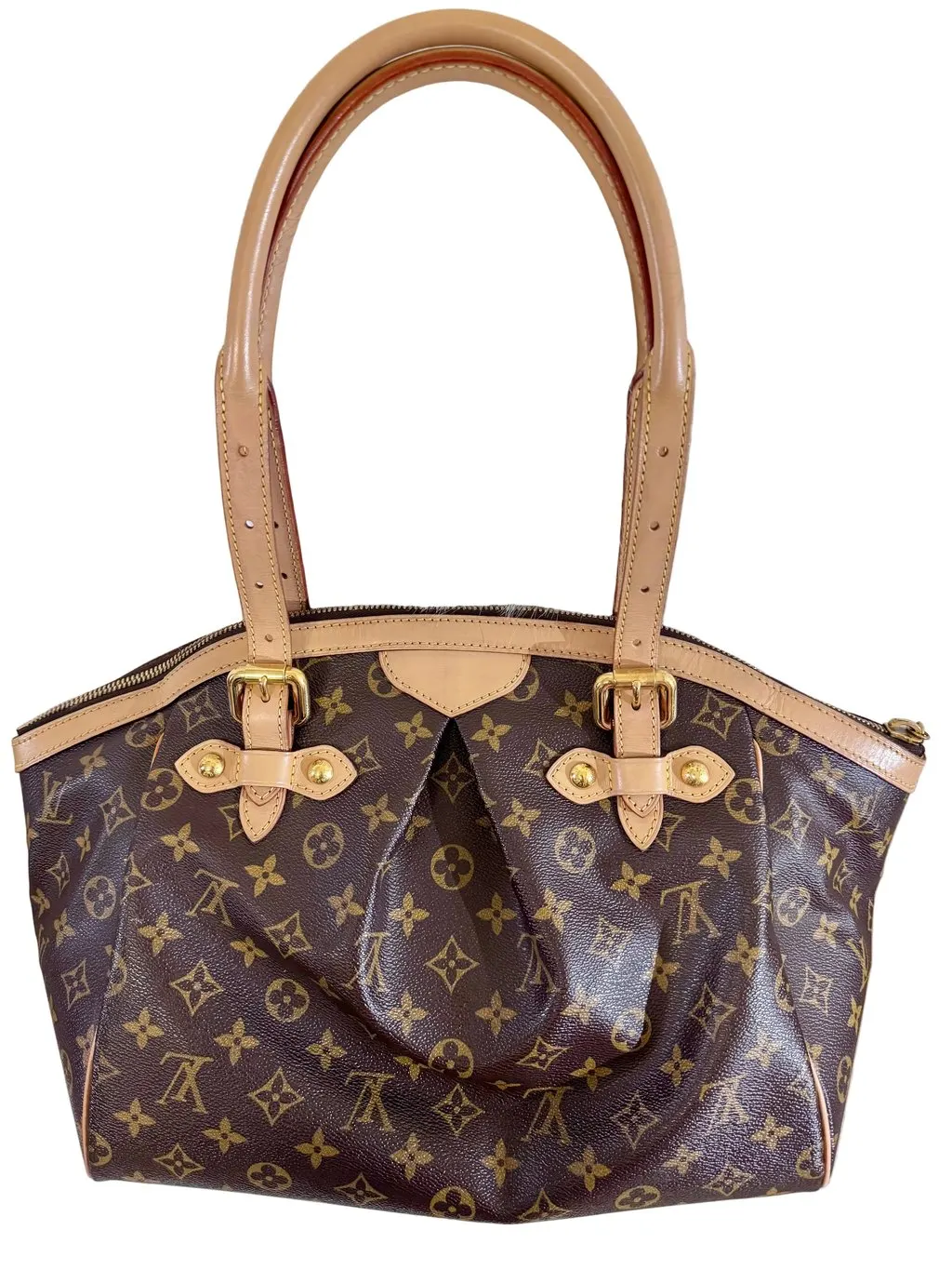 Louis Vuitton Monogram Tivoli GM Brown Canvas Good - Back View