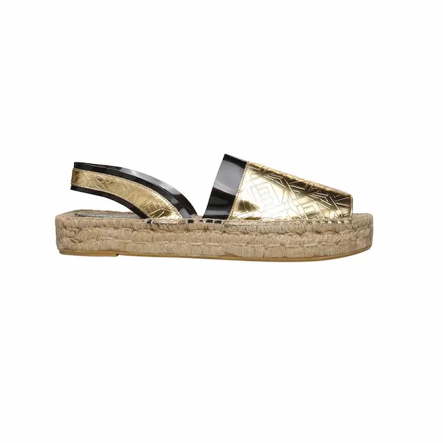 Kenzo Metallic Espadrilles