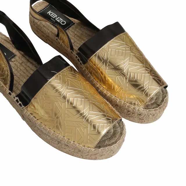 Kenzo Metallic Espadrilles - Image 6