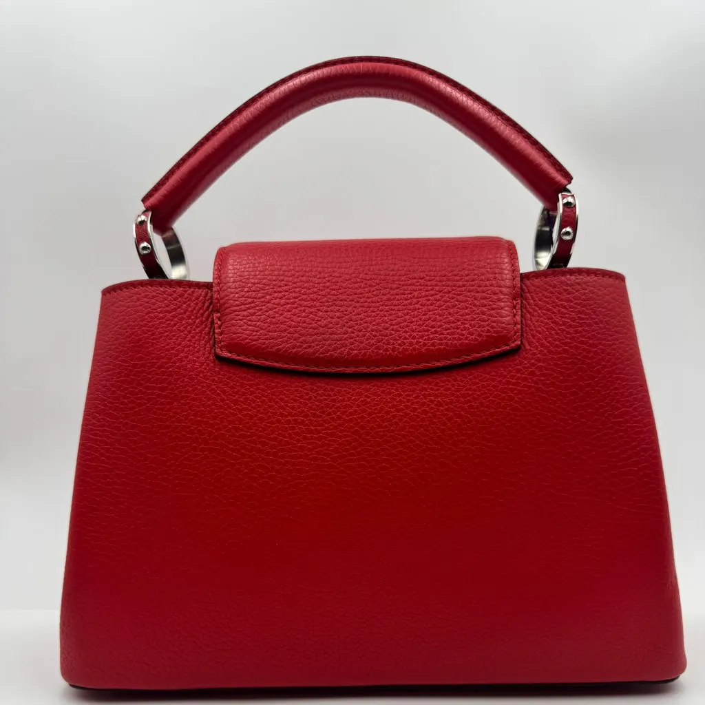 Louis Vuitton Capucines Red Good - Back View
