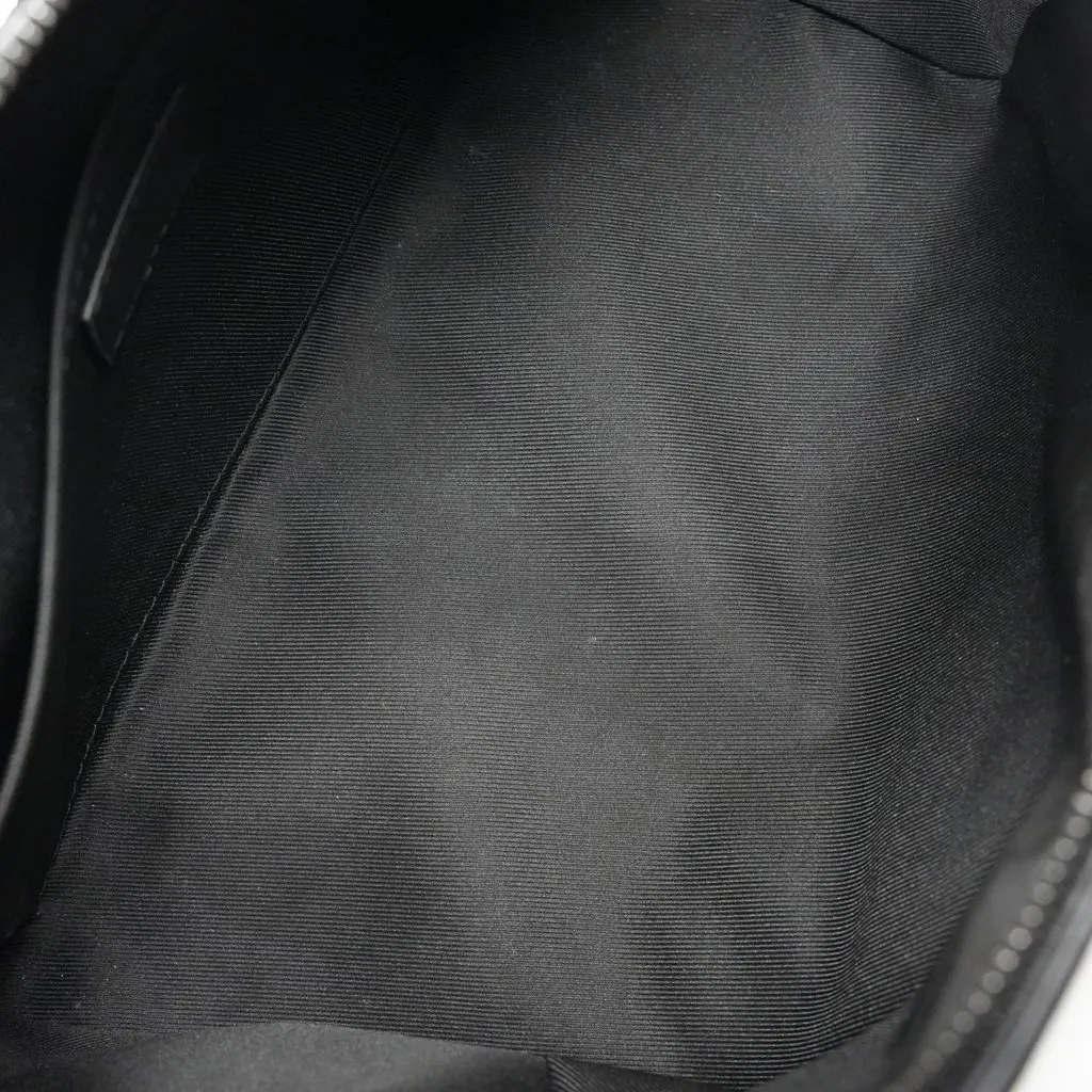 Louis Vuitton City Keepall Monogram Shadow Black Leather Very good - Model View