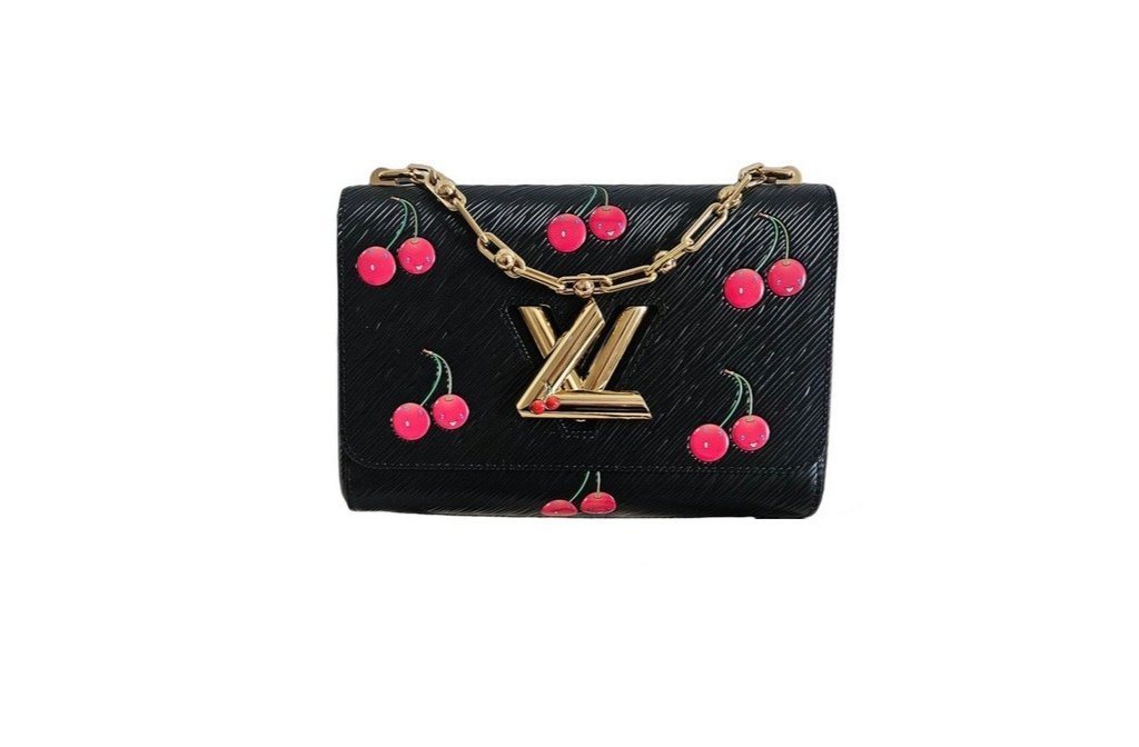 Louis Vuitton Murakami Twist MM black Black Small Leather