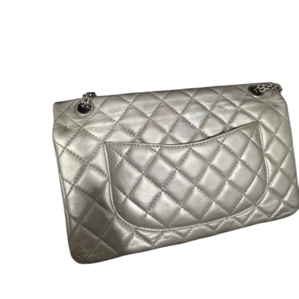 Chanel 2.55 Metallic Leather Good - Model View
