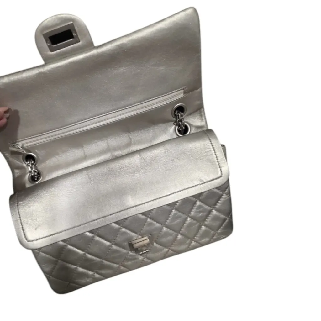 Chanel 2.55 Metallic Leather Good - Box View