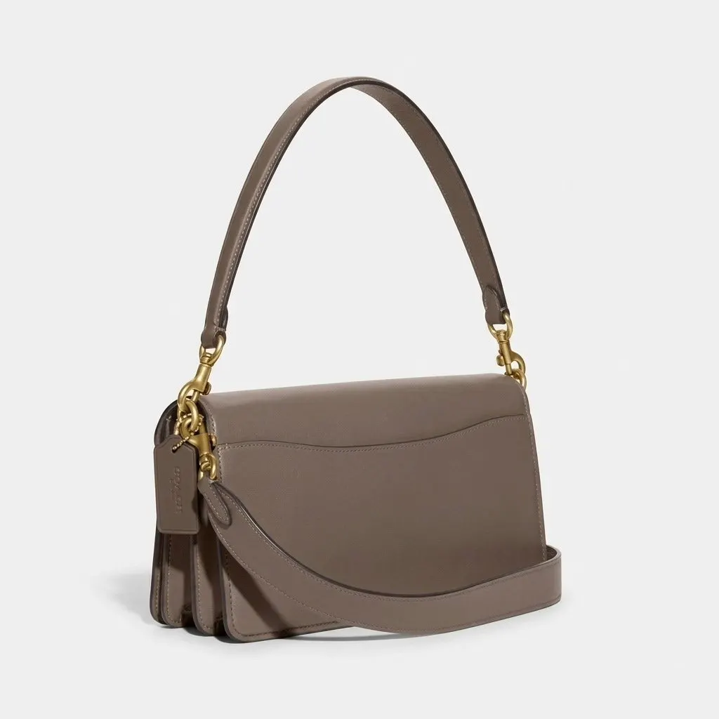 Coach Tabby 26 Shoulder Bag Brown Leather Never worn, with tag - Back View
