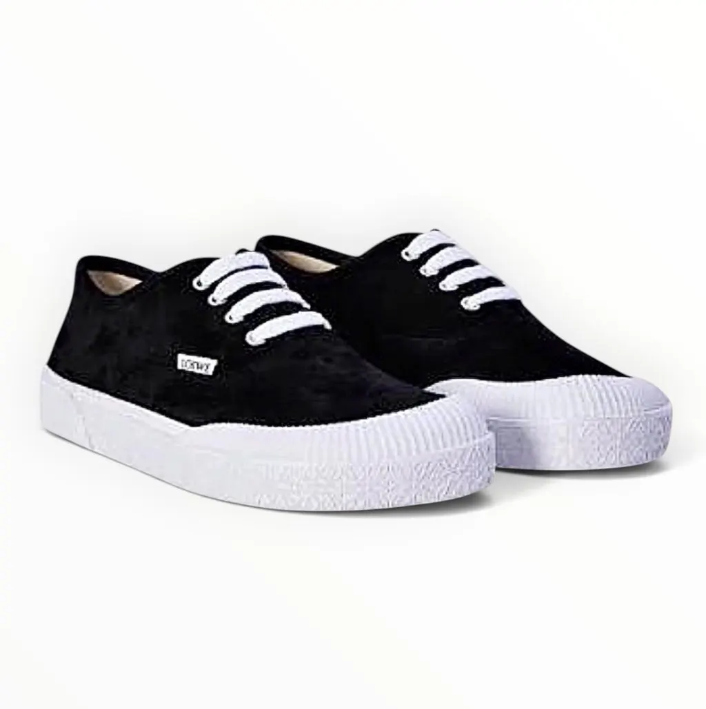 Loewe Loewe Sneaker Vulca Black Leather Never worn, with tag - Front View