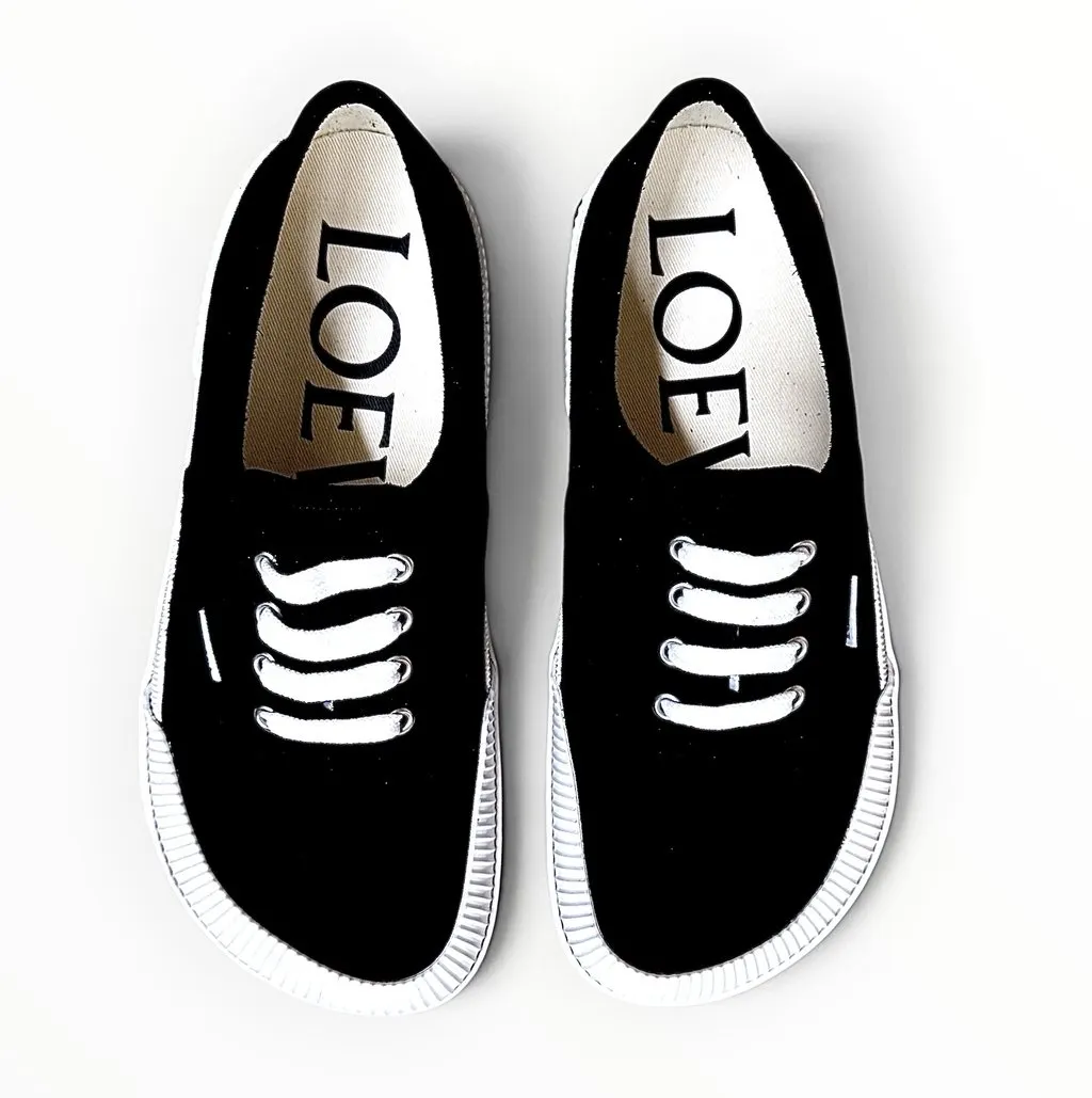 Loewe Loewe Sneaker Vulca Black Leather Never worn, with tag - Inside View