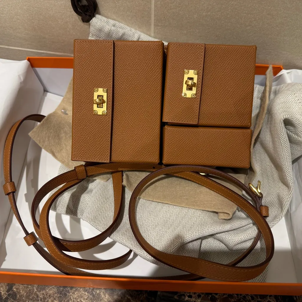 Hermès Kelly Multipocket Brown Never worn, with tag - Back View