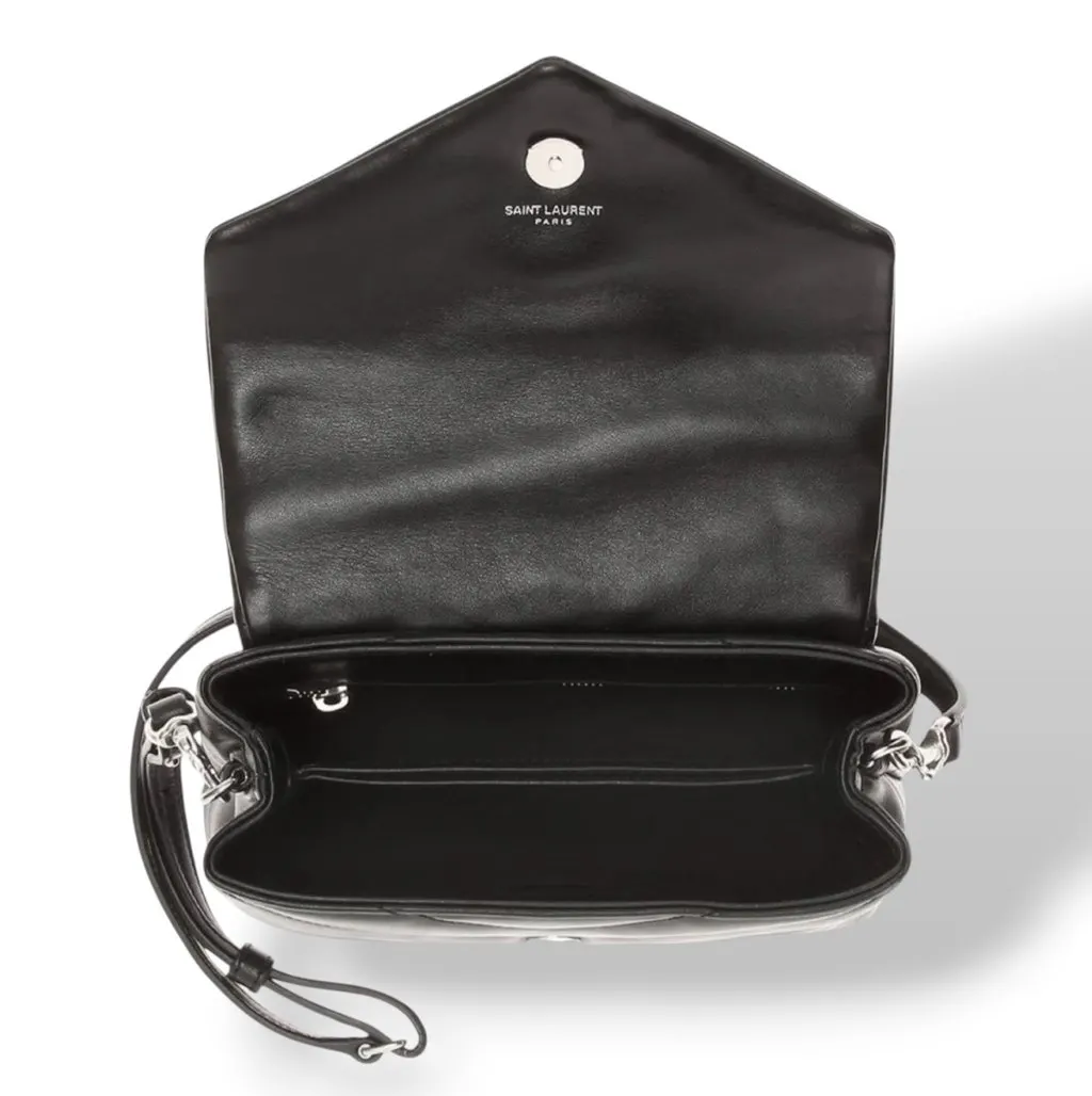 Saint Laurent LouLou Black Leather Never worn, with tag - Model View