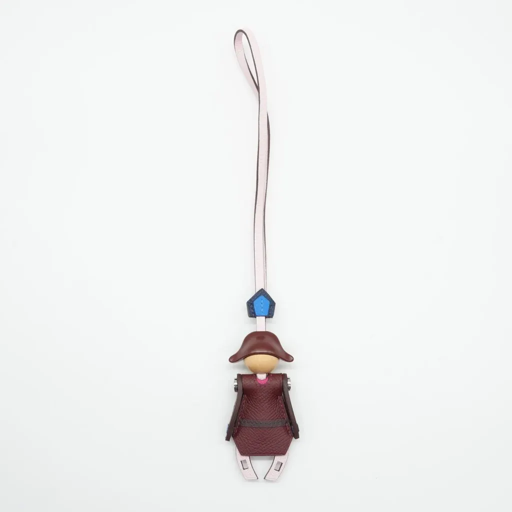 Hermès Artificier Doll Bag Charm Multicolor Stamp W(2024) MultiColor Leather Very good - Model View