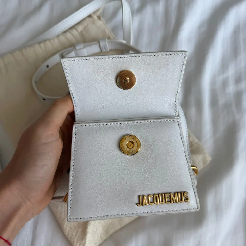 Jacquemus Chiquito White Leather Very good - Inside View
