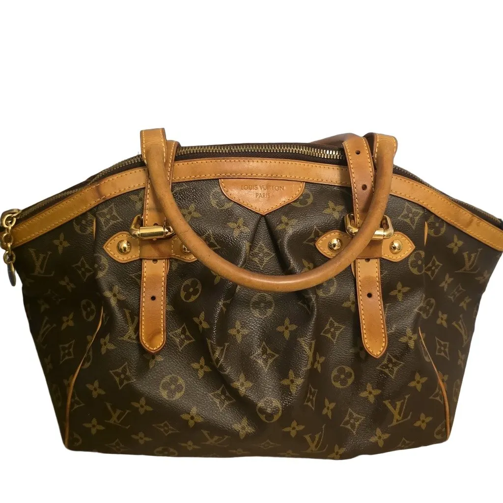 Louis Vuitton Tivoli GM Brown Canvas Good - Front View