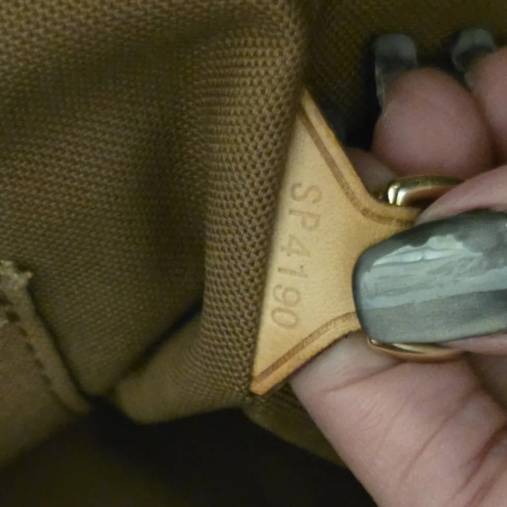Louis Vuitton Tivoli GM Brown Canvas Good - Model View