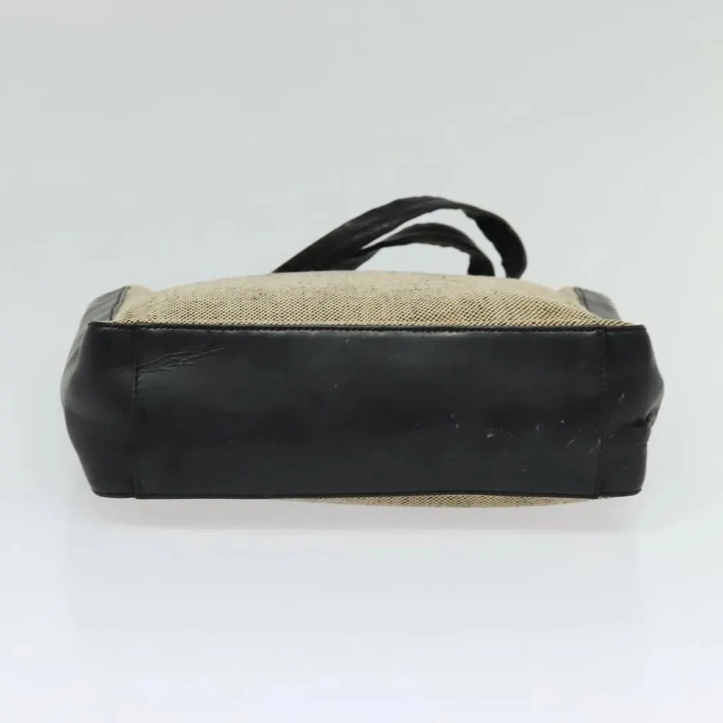 Prada Handbag Beige Canvas Good - Inside View