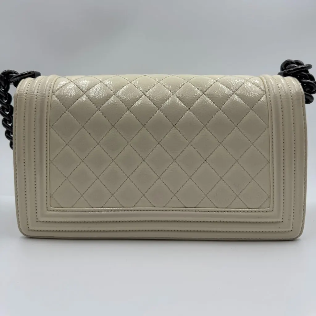 Chanel Boy White Fair - Back View