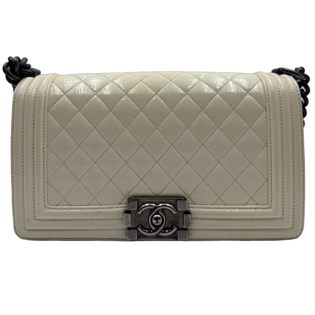 Chanel Boy White Fair - Front View