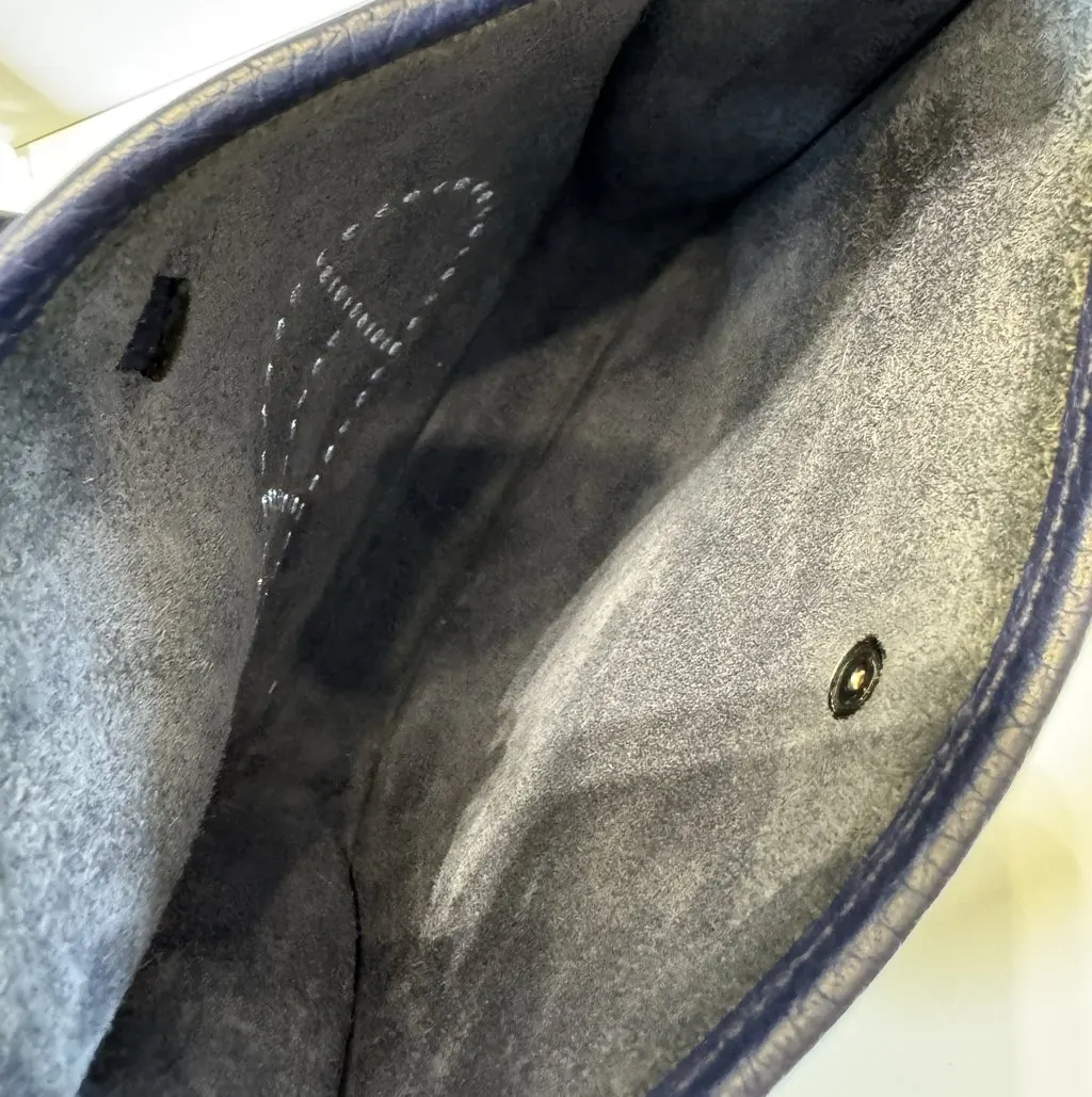 Hermès Evelyne Navy Leather Very good - Model View