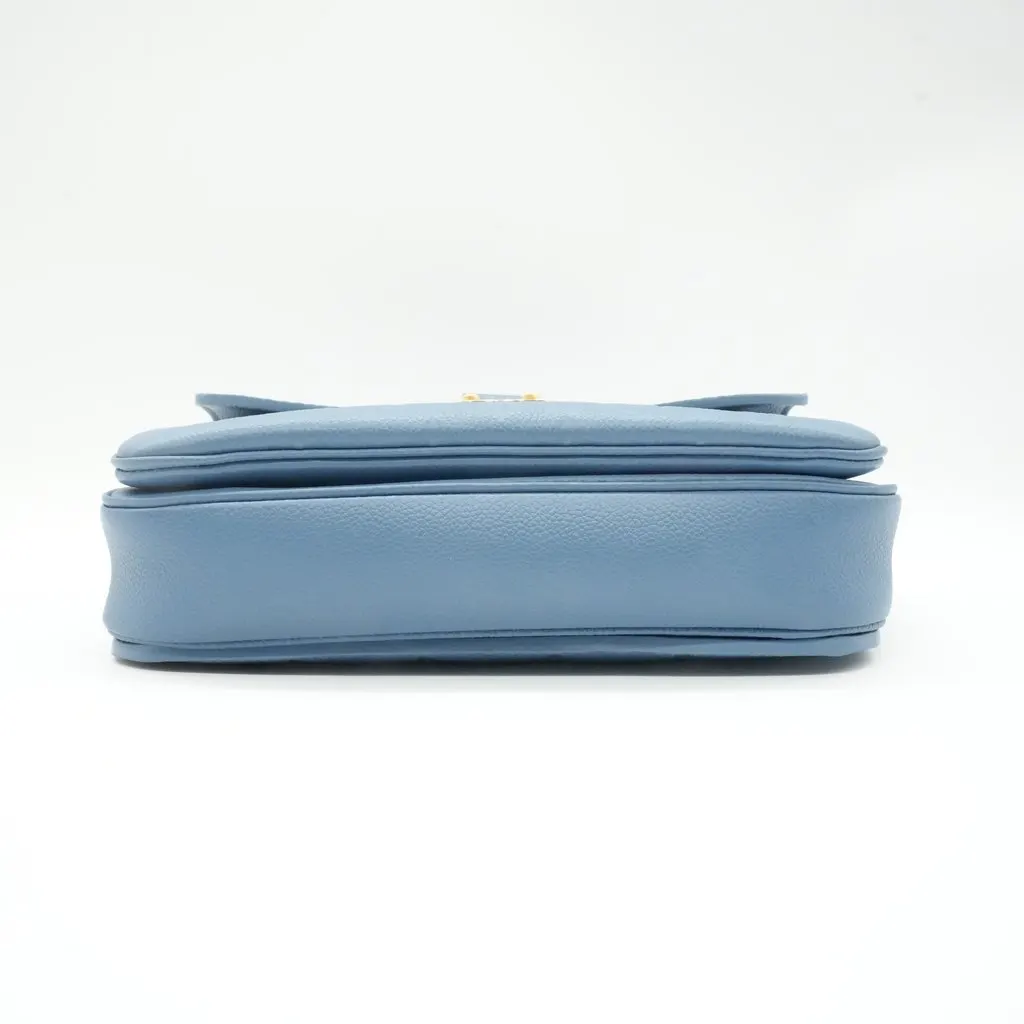 Louis Vuitton Pochette Metis Blue Jean Monogram Empreinte Leather Blue Leather Very good - Inside View