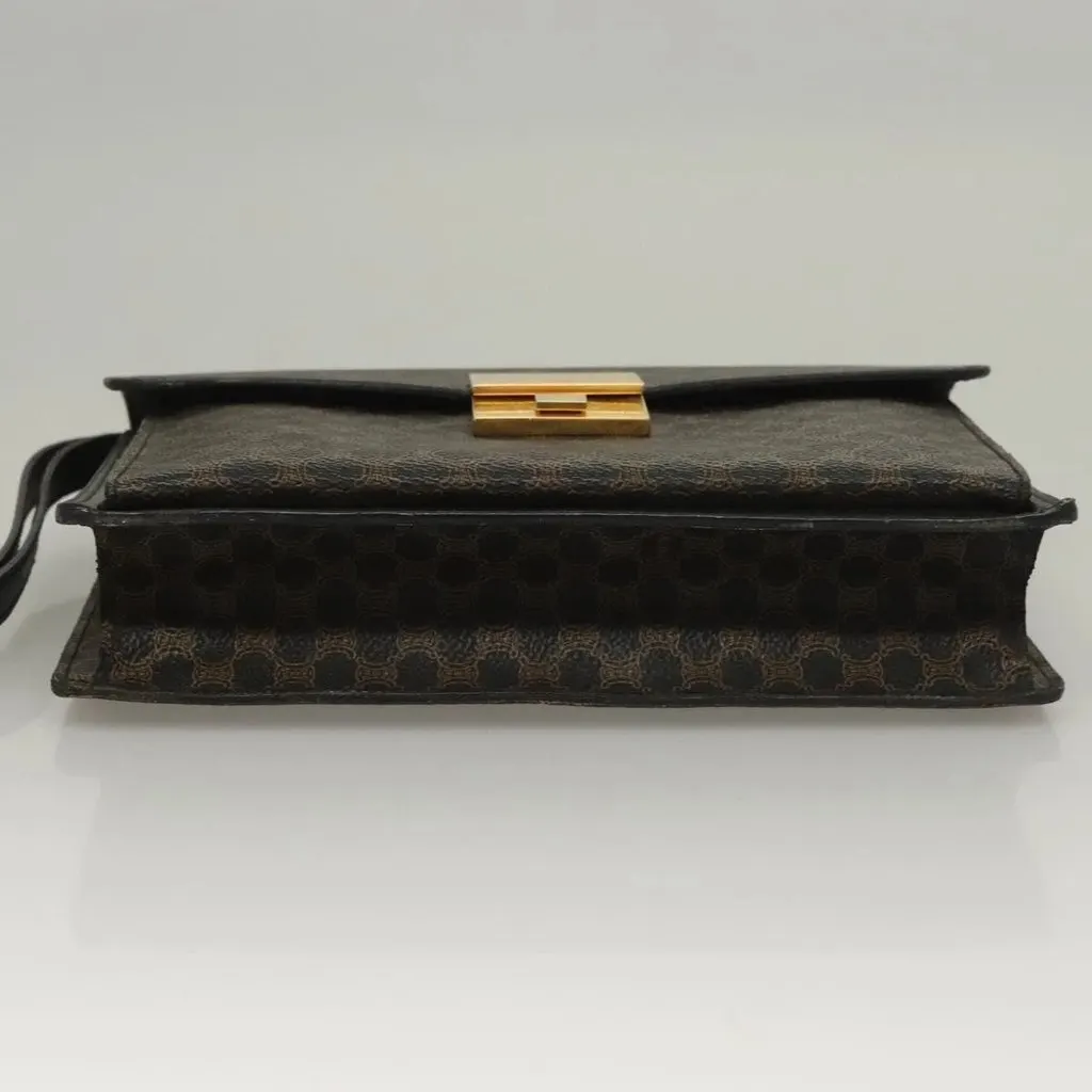 Celine Clutch Black Leather Good - Inside View
