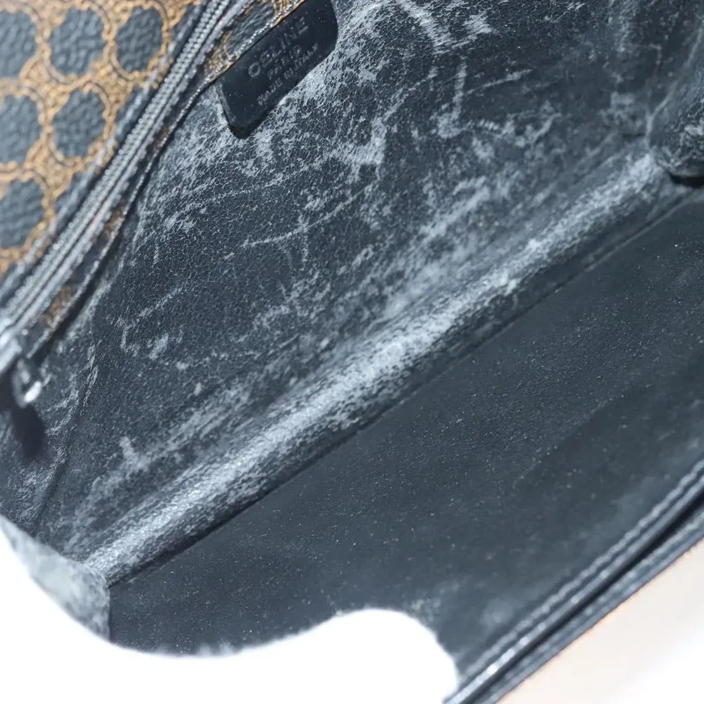 Celine Clutch Black Leather Good - Model View