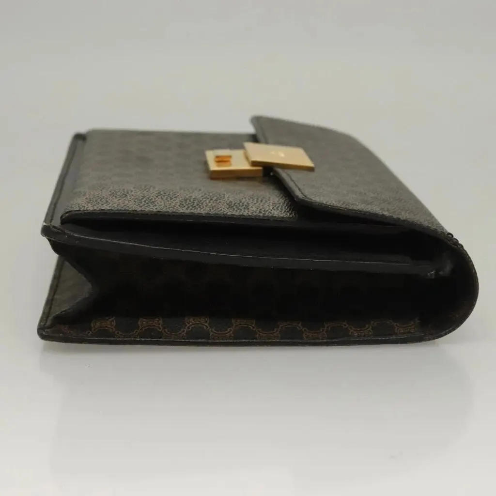 Celine Clutch Black Leather Good - Box View