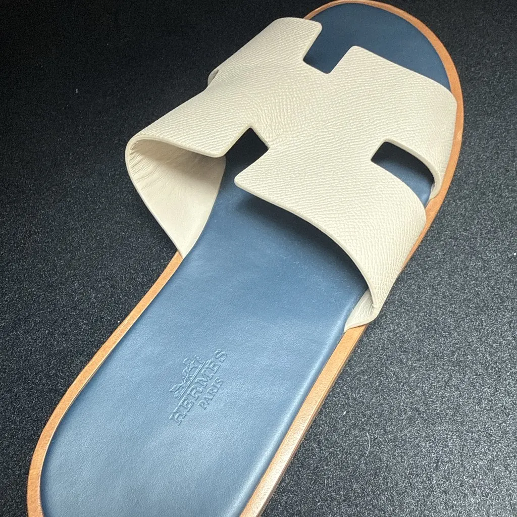 Hermès Worn Only Once Beige Leather Very good - Inside View