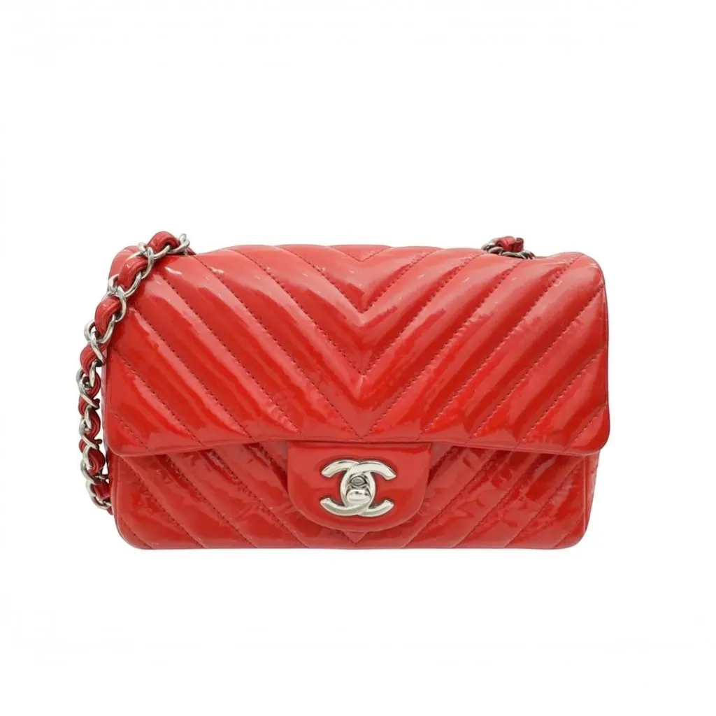 Chanel Timeless/Classique Red Leather Good - Inside View