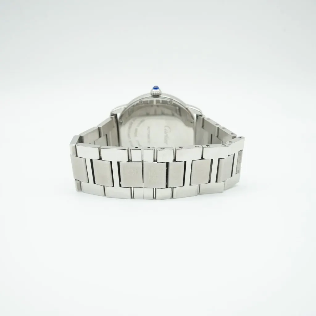 Cartier Ronde Solo XL 42 mm W6701011 White Good - Back View