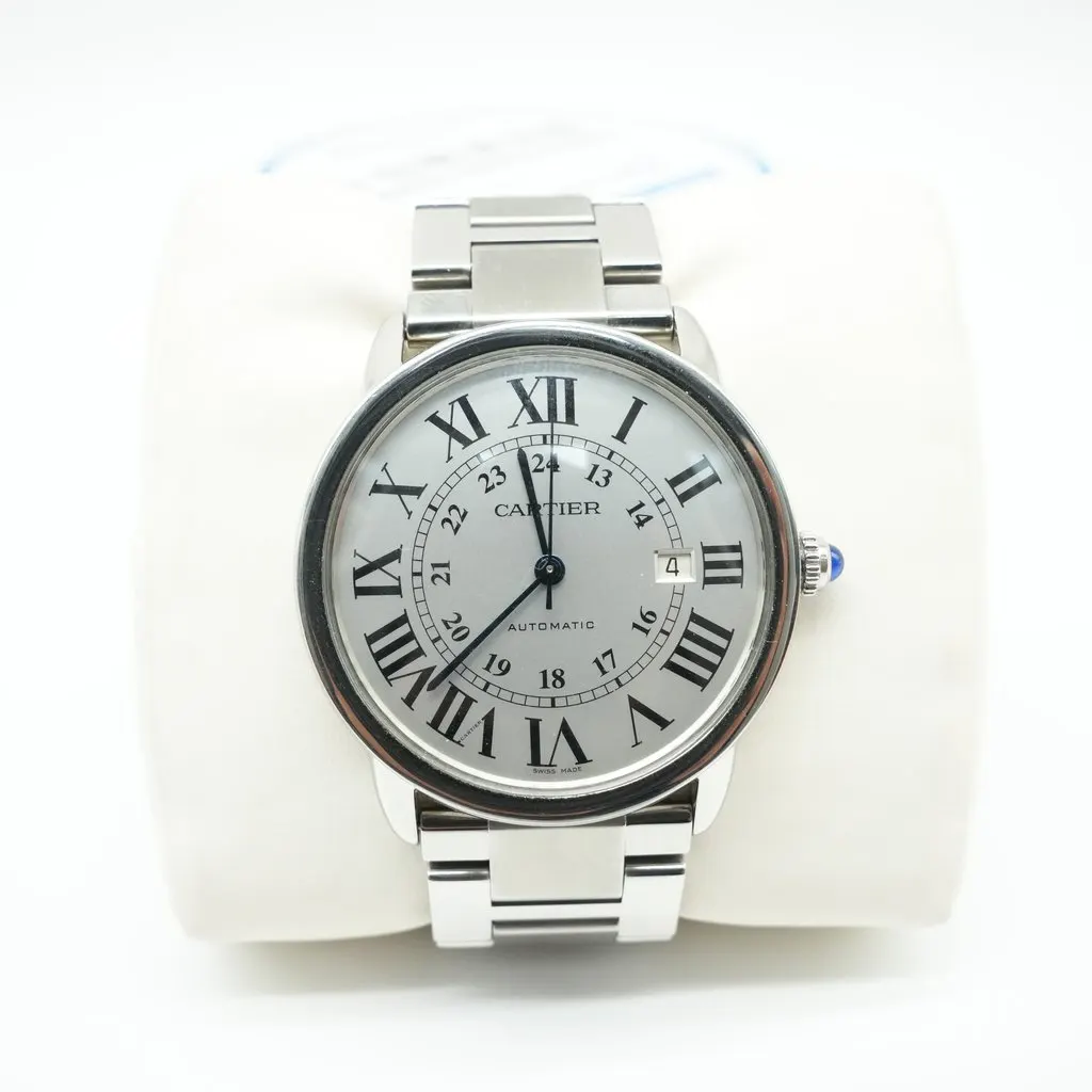 Cartier Ronde Solo XL 42 mm W6701011 White Good - Box View