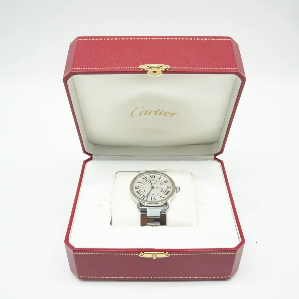 Cartier Ronde Solo XL 42 mm W6701011 White Good - Model View