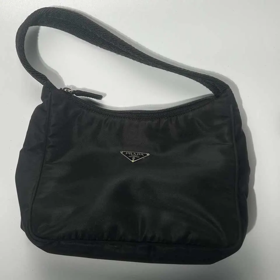 Prada Nylon Tessuto Black Polyamide Good - Inside View