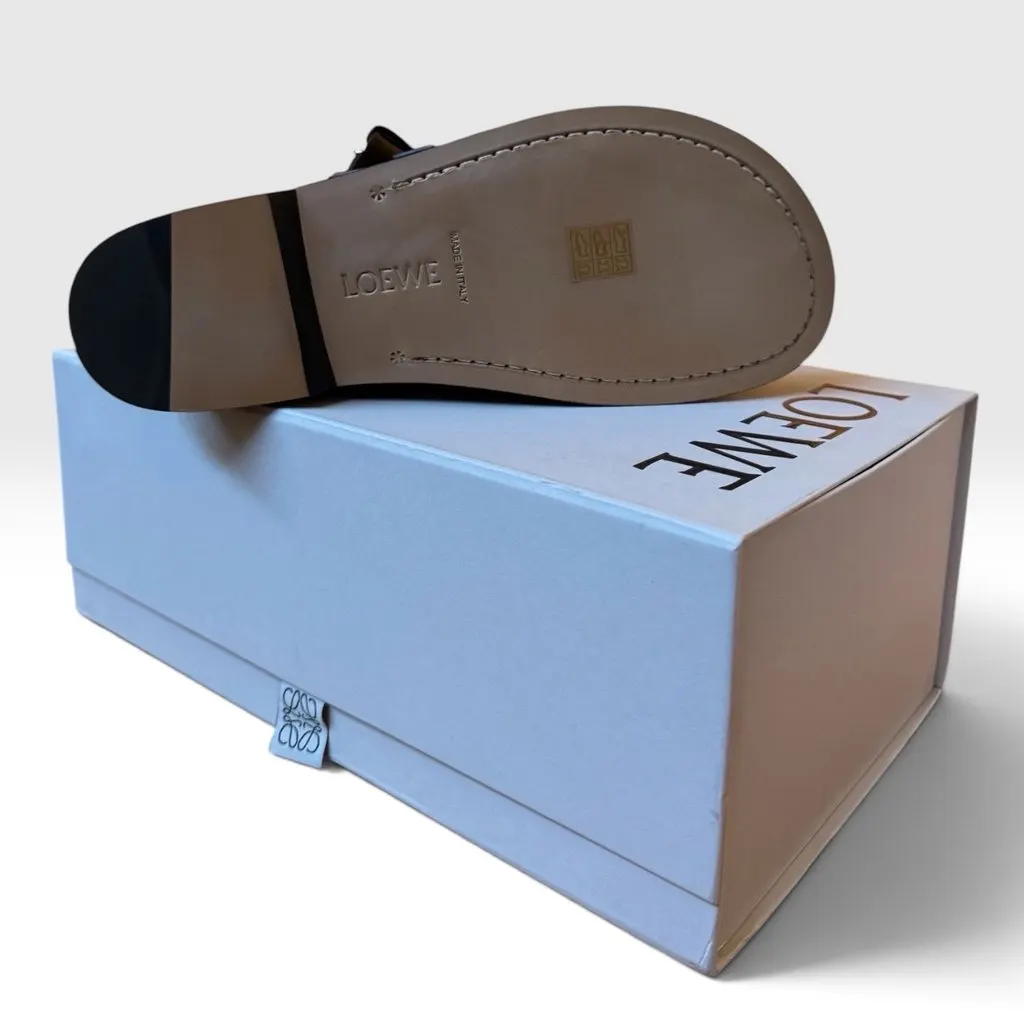 Loewe Loewe Mules Mary Jane Black Leather Never worn, with tag - Box View