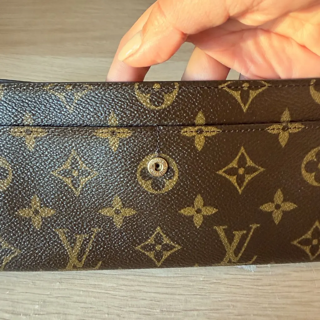 Louis Vuitton Classic monogram wallet Brown Canvas Very good - Inside View