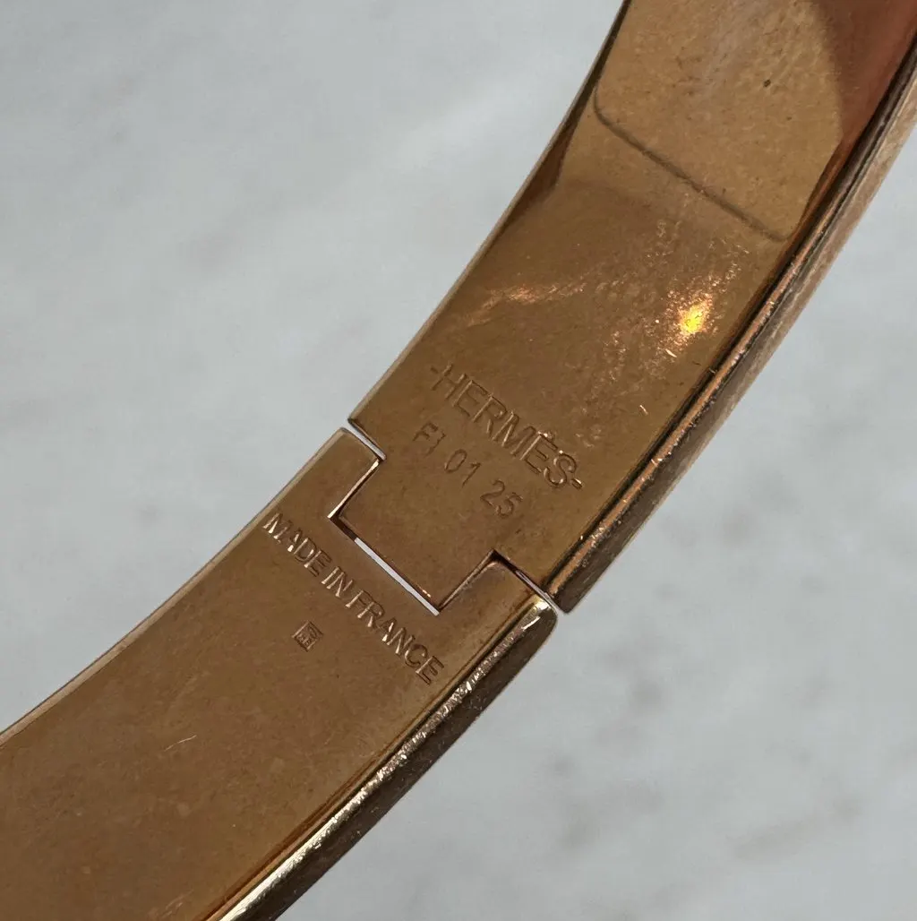 Hermès Clic H Gold Gold Very good - Back View