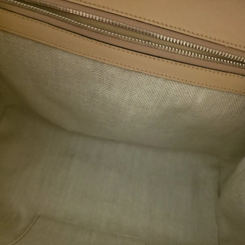 Gucci Bamboo Apricot Blooms Pink Leather Very good - Model View