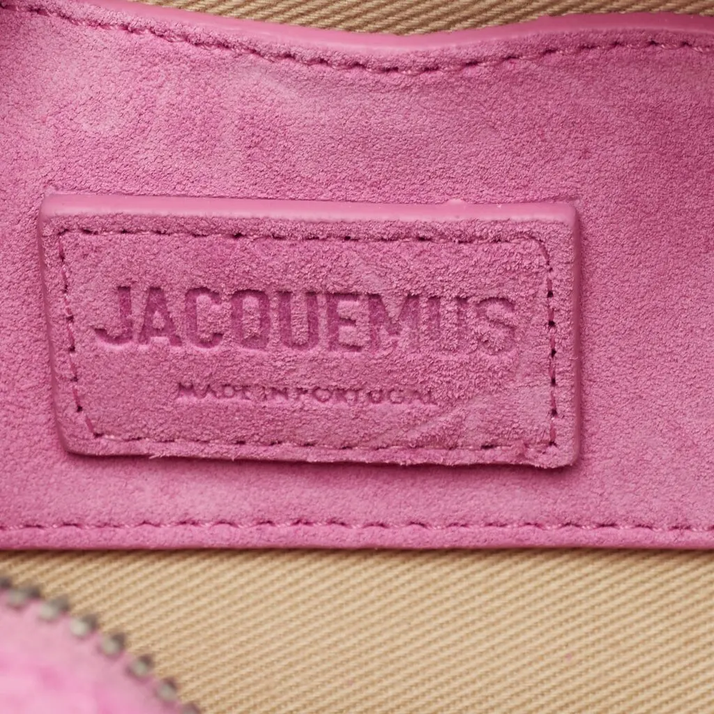 Jacquemus Jacquemus Le Baneto Pink Suede Never worn, with tag - Inside View