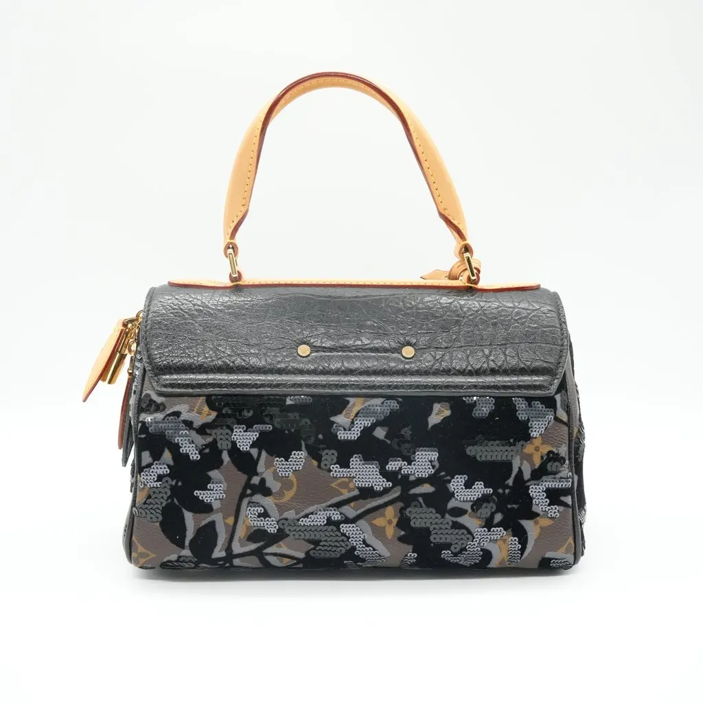 Louis Vuitton Fleur De Jasis Carrousel Black Canvas Very good - Back View