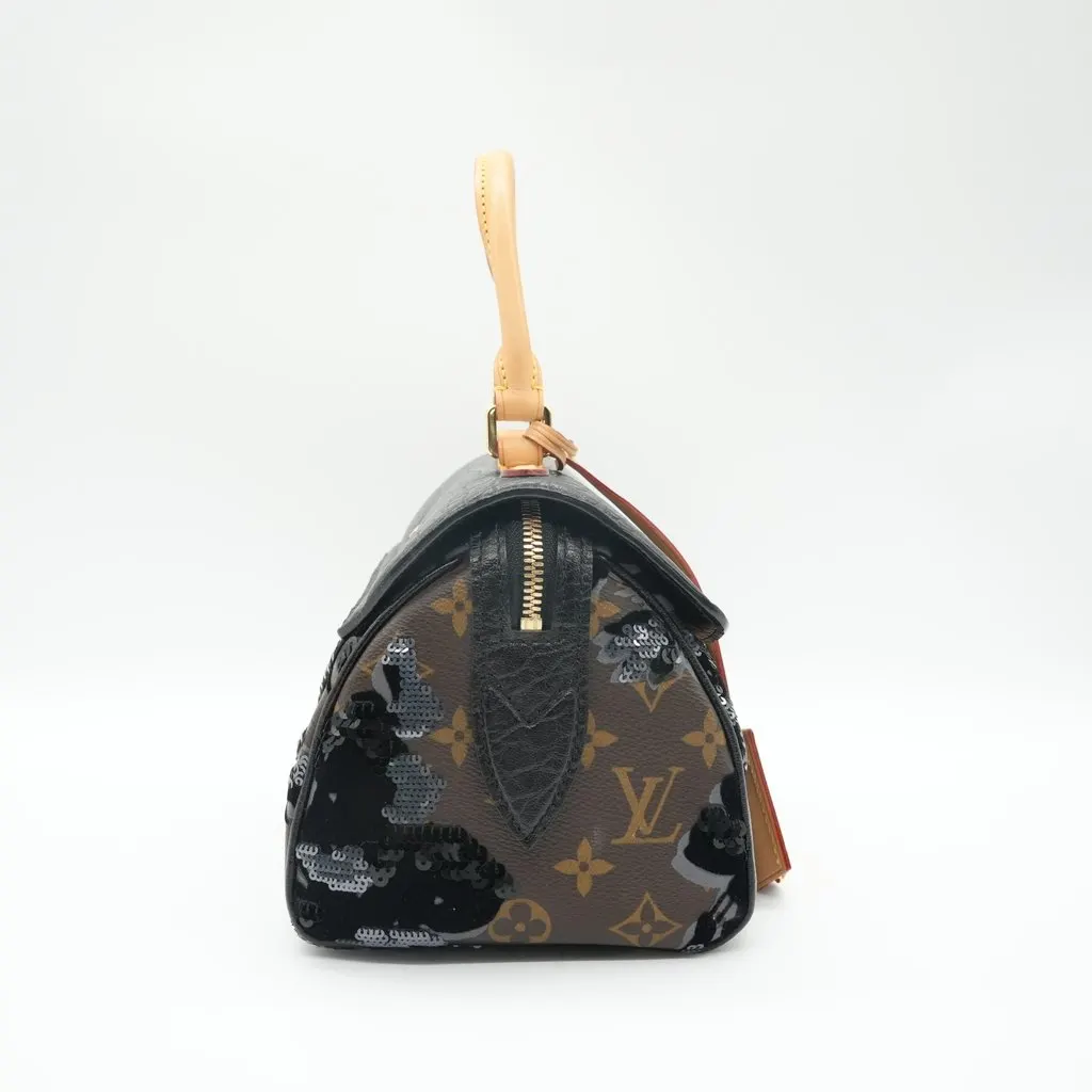 Louis Vuitton Fleur De Jasis Carrousel Black Canvas Very good - Box View