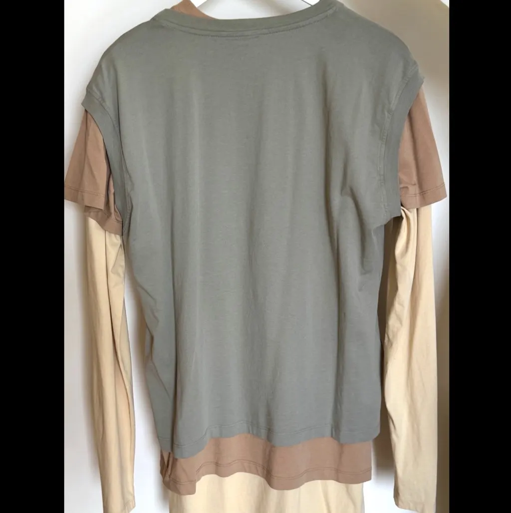 Miu Miu 3-in-1 Stacked Long Sleeve MultiColor Never worn - Inside View