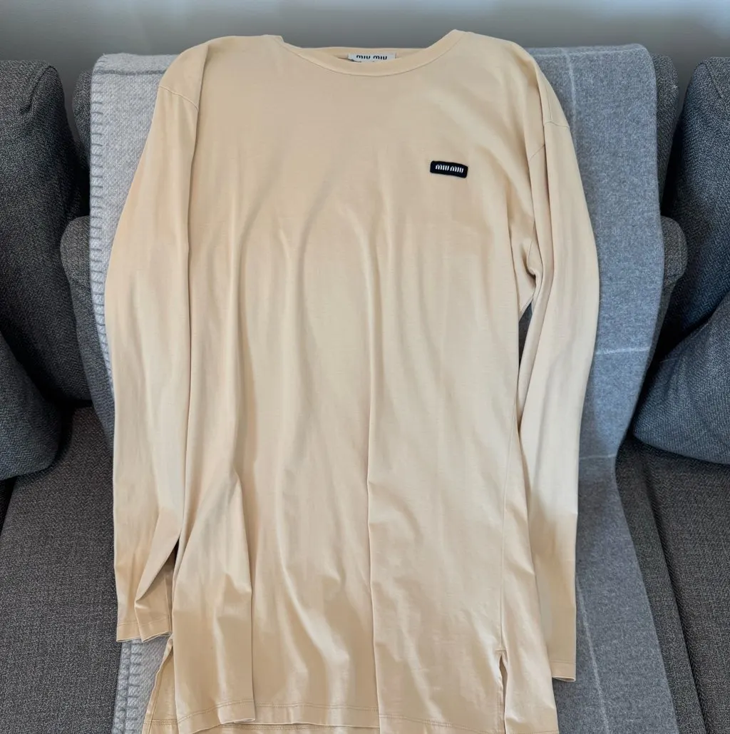 Miu Miu 3-in-1 Stacked Long Sleeve MultiColor Never worn - Model View