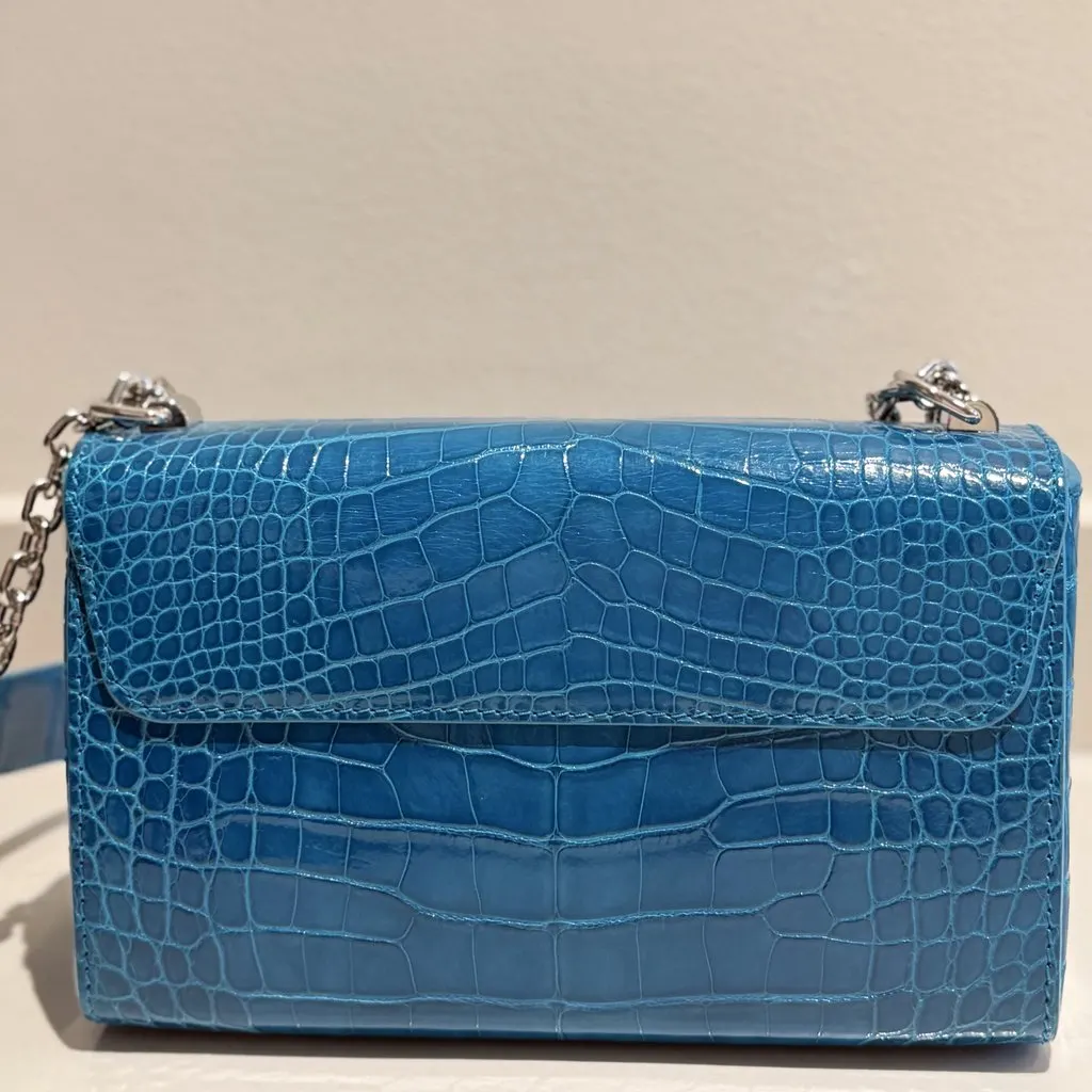Louis Vuitton Twist Turquoise Leather Never worn - Back View