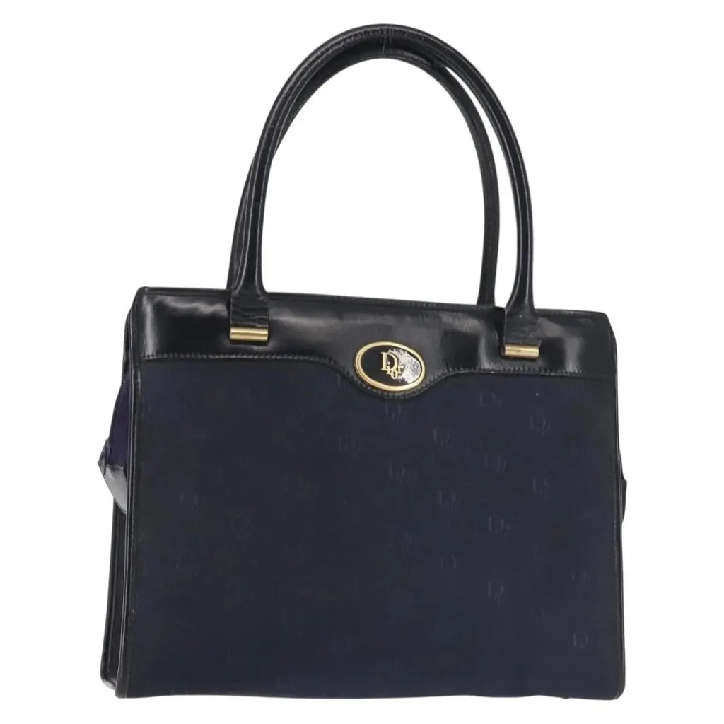 Dior Honneycomb Black Canvas Good - Front View