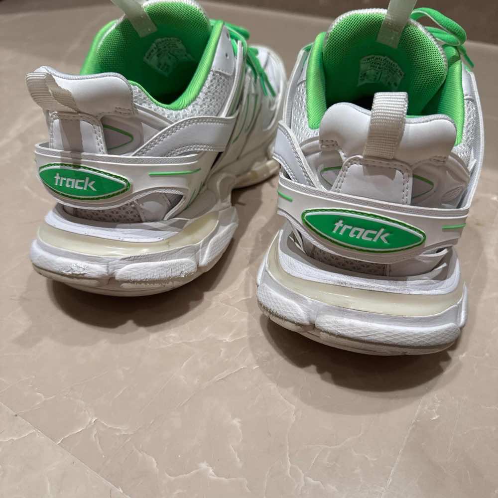 Balenciaga Track White Leather Very good - Back View