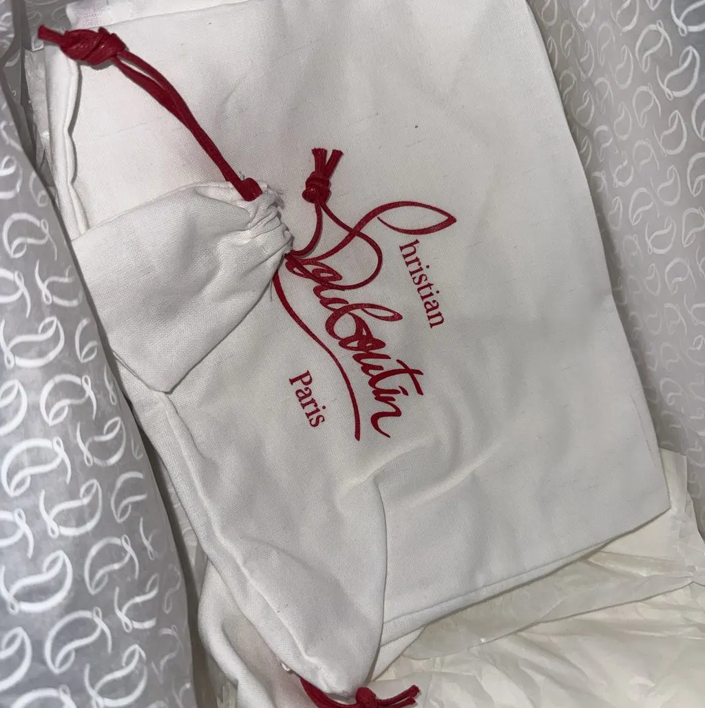 Christian Louboutin Christian Louboutin Spikaqueen 100 GoldCrystal Heels - Size 36 - Brand New Gold Leather Never worn - Box View