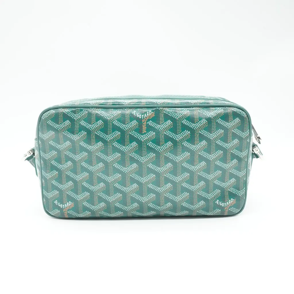 Goyard Cap-Vert PM Bag Green Green Canvas Fair - Back View