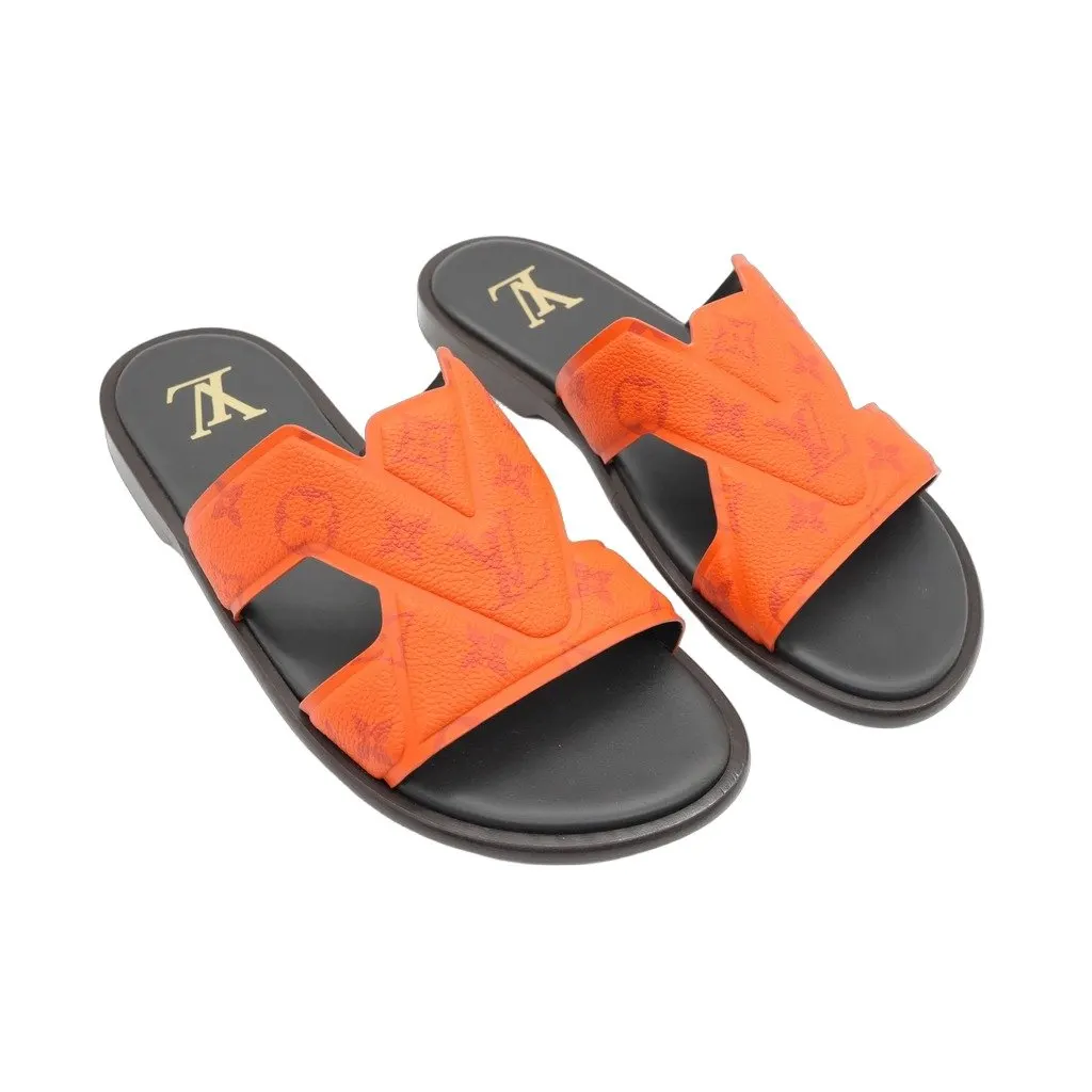 Louis Vuitton Louis Vuitton Oasis Mule Monogram Orange Size 5
