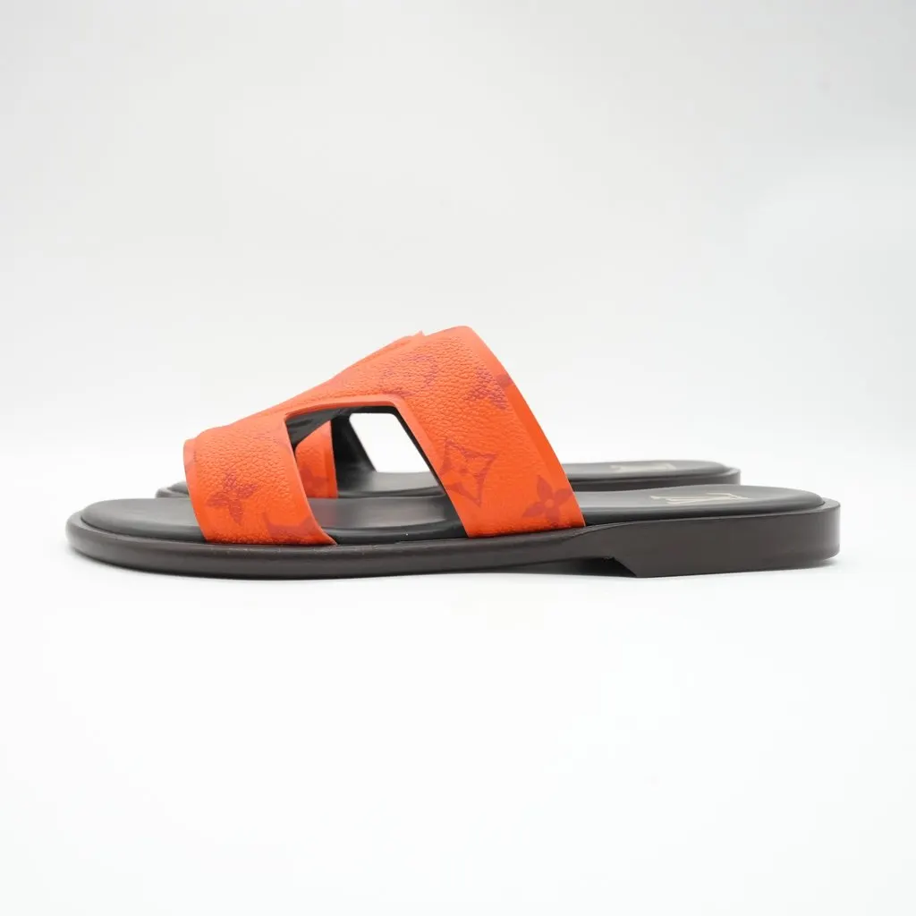 Louis Vuitton Louis Vuitton Oasis Mule Monogram Orange Size 5 Orange Leather Good - Model View