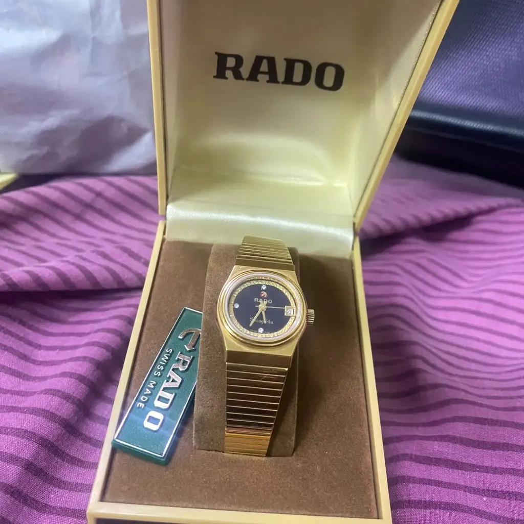 RADO Vintage Rado Shangri-La Automatic 26mm Watch Gold Never worn, with tag - Model View