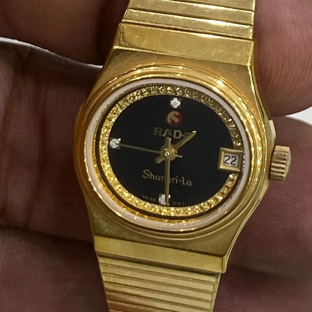 RADO Vintage Rado Shangri-La Automatic 26mm Watch Gold Never worn, with tag - Box View
