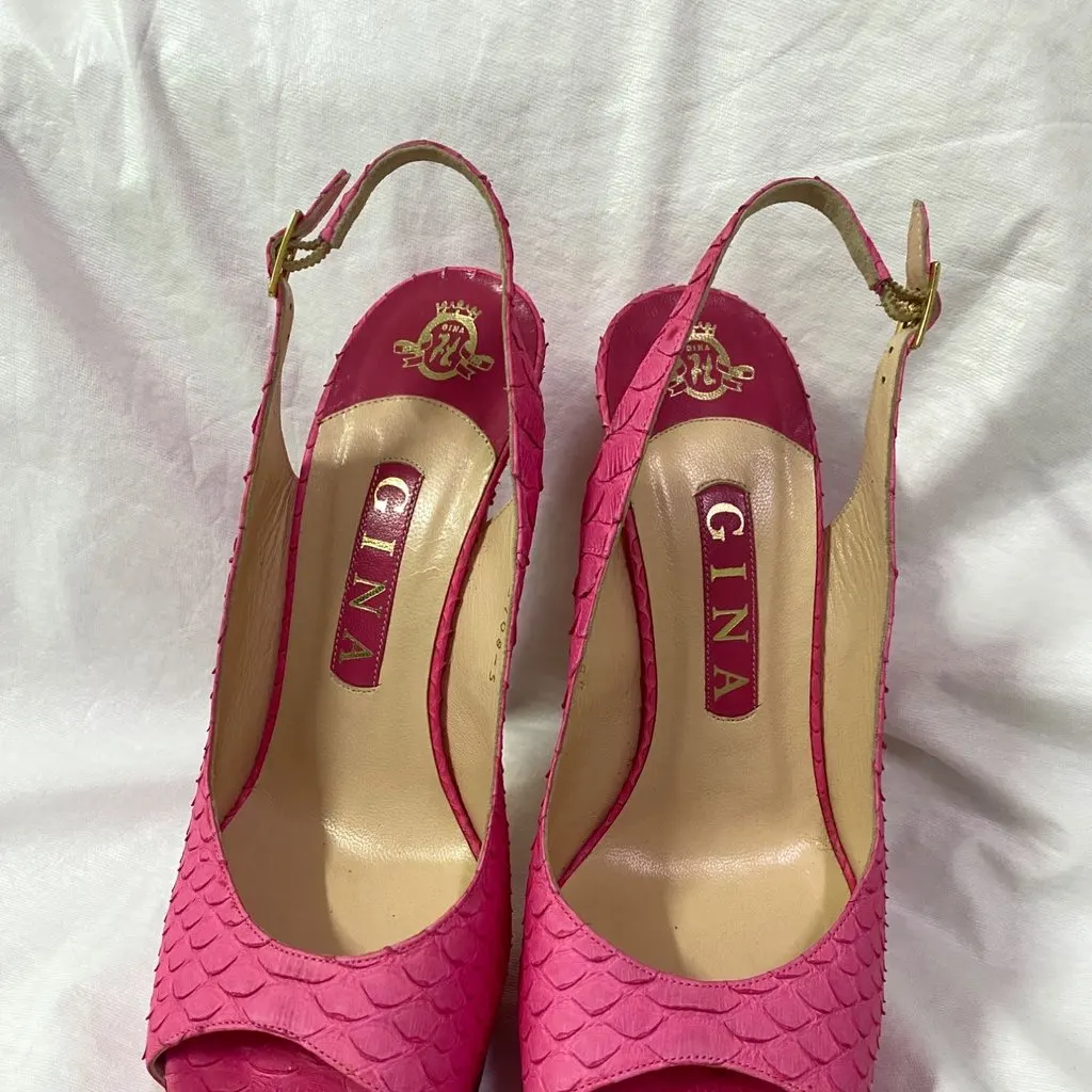 Unsigned Brand Gina Pink Very good - Box View